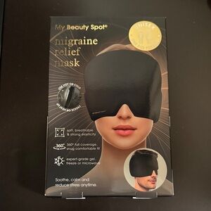 My Beauty Spot Black Migraine Relief Mask - Unisex